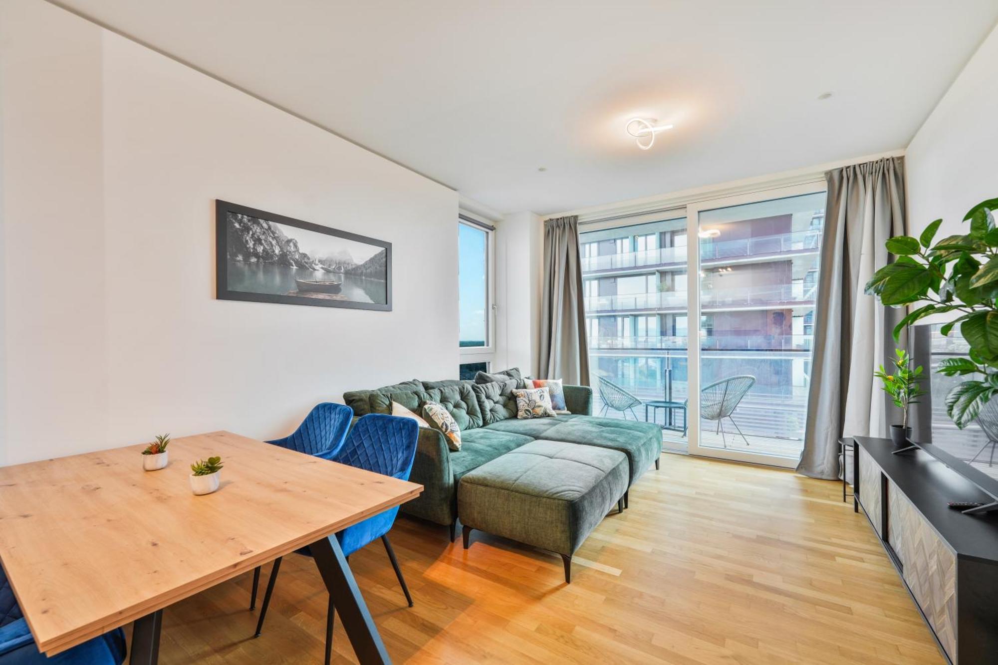 Vienna Sky Apartment I Rooftop Pool I Netflix Extérieur photo